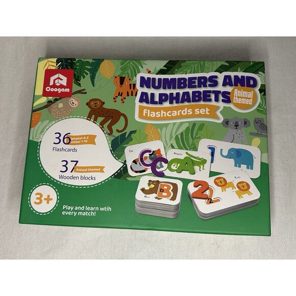ABC Alphabet and Number Learning Toy Puzzle Coogan Educational Toys - Picture 1 of 5